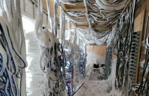 Kopalnia kryptowalut chłodzona śniegiem